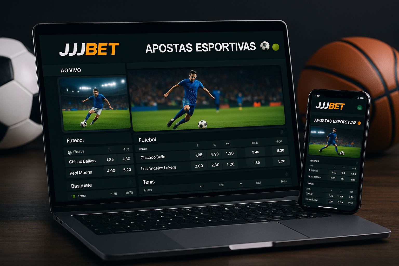 Apostas esportivas no cassino online JJJBET
